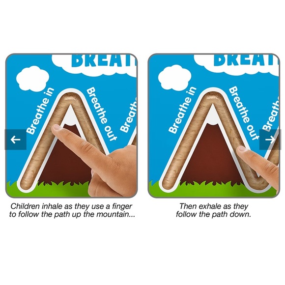 Lakeshore Breathing Board and Calm Down Cubes Set - Picture 6 of 11